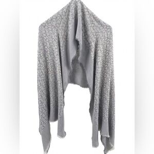 Calvin Klein Light Blue Monogram Scarf